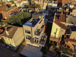 pittsburgh rowhouse custom home urban infill pittsburgh rowhouse custom home urban infill