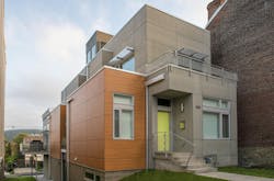 pittsburgh rowhouse custom home urban infill pittsburgh rowhouse custom home urban infill
