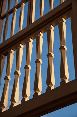 Millwork closeup Millwork closeup