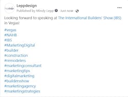 An example of how not to use hashtags An example of how not to use hashtags