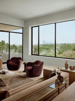 living room with view to city living room with view to city