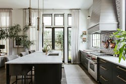 kitchen with large island kitchen with large island