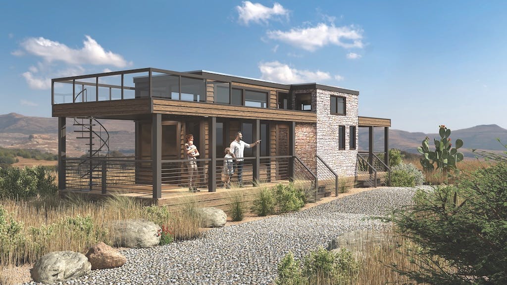 Bungalow model from Cavco Homes