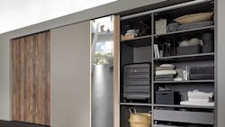 Hettich's TopLine XL Sliding Door System Hettich's TopLine XL Sliding Door System