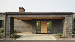 Montem Villam exterior and front entryway Montem Villam exterior and front entryway