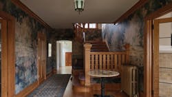 Mahogany staircase at Seattle Craftsman home Mahogany staircase at Seattle Craftsman home