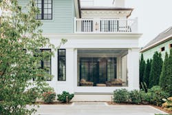 Rear yard at the Prescott Rear yard at the Prescott