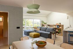 Main floor living area in Lil Shingle Main floor living area in Lil Shingle