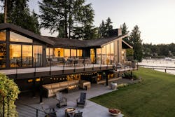 Exterior of a Mercer Island home by Dyna Builders Exterior of a Mercer Island home by Dyna Builders