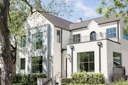 Exterior of home built by Captex Construction Exterior of home built by Captex Construction