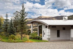 Colorado ranch built by Escobedo Group's Dario steel sheel panelization system Colorado ranch built by Escobedo Group's Dario steel sheel panelization system