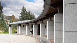 Curved lines are not a problem with the Dario panelization system, which, Escobedo says, has no design limitations. Curved lines are not a problem with the Dario panelization system, which, Escobedo says, has no design limitations.