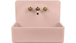 Pigmented concrete sink, the San Fransisco model by Concretti Designs Pigmented concrete sink, the San Fransisco model by Concretti Designs