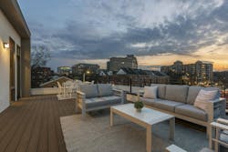 Ballston duplex rooftop deck Ballston duplex rooftop deck