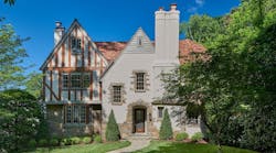 Tudor home exterior Tudor home exterior