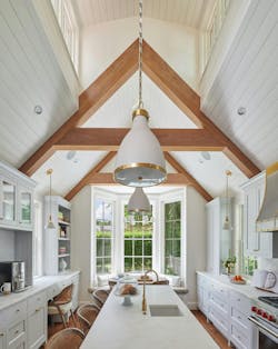 Kitchen of Tudor home Kitchen of Tudor home