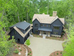 An exterior of a custom property by Loudermilk homes in Cashiers, NC An exterior of a custom property by Loudermilk homes in Cashiers, NC