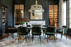 Dining room in a custom home by Frankel Design Build in Texas Dining room in a custom home by Frankel Design Build in Texas