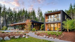 Exterior of Deer Harbor Home Exterior of Deer Harbor Home