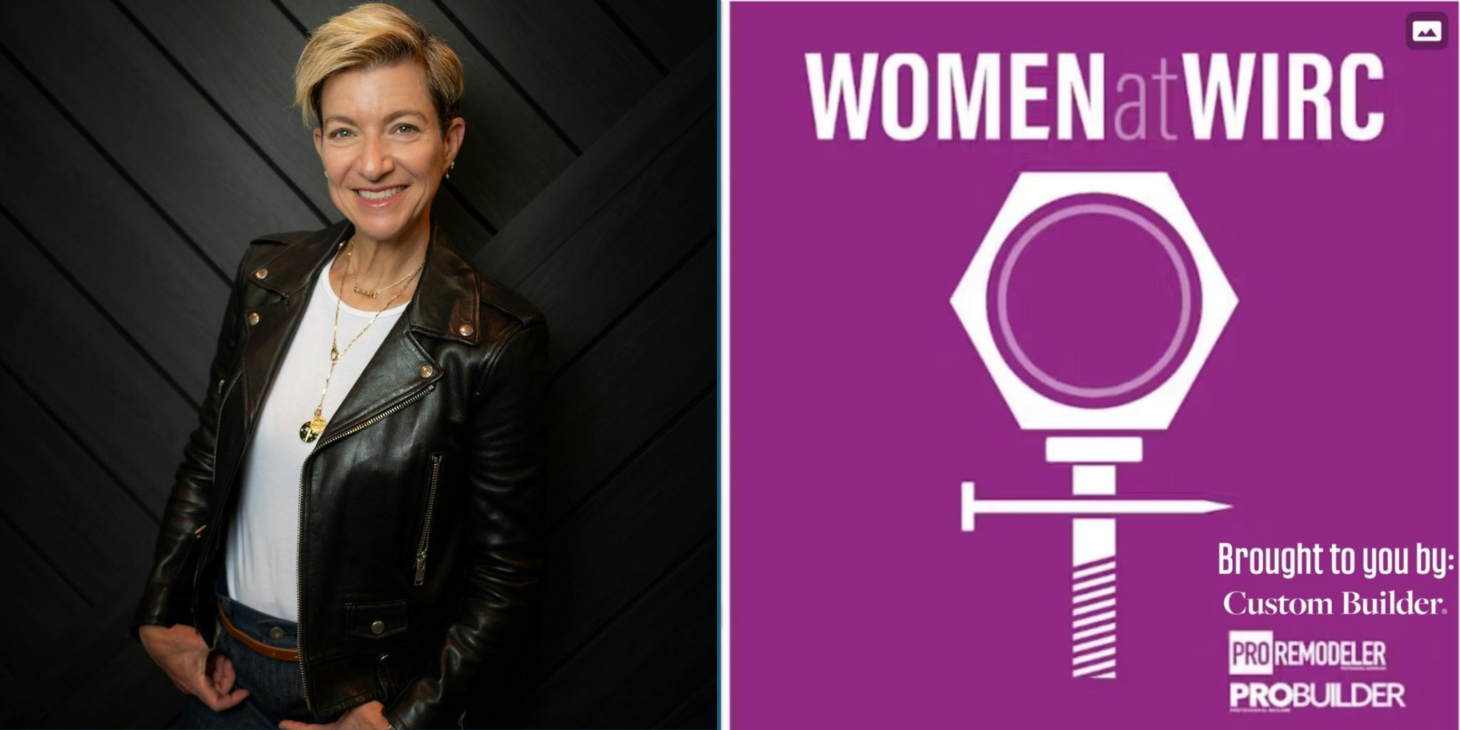 Podcast cover an episode of Women at WIRC featuring Liza Hausman of Houzz