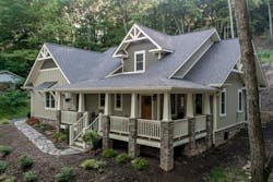 Exterior of a custom home by Scroggs Construction Services in Asheville, NC Exterior of a custom home by Scroggs Construction Services in Asheville, NC