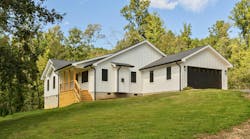 Exterior of the completed Owensby home, one of the first restoration projects Scroggs Construction Services untertook in the aftermath of Hurricane Helene. Exterior of the completed Owensby home, one of the first restoration projects Scroggs Construction Services untertook in the aftermath of Hurricane Helene.
