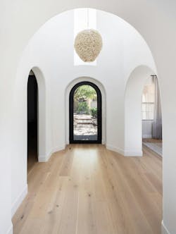 Entry of a wabi sabi designed home in North Scottsdale Entry of a wabi sabi designed home in North Scottsdale