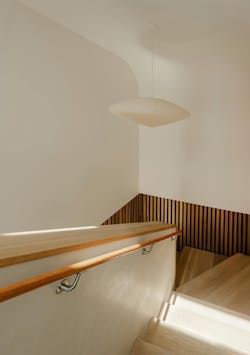 Staircase at Cupertino home Staircase at Cupertino home