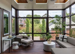 porch addition by TriVista Design+Build porch addition by TriVista Design+Build