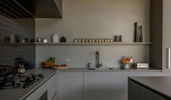 Tile backsplash in the kitchen Tile backsplash in the kitchen