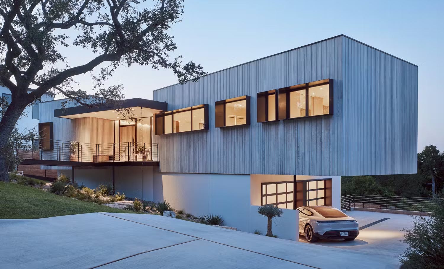Custom home by Mark Odom Studio in Austin