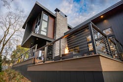 View of decks at Treetops home View of decks at Treetops home