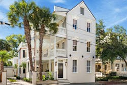 An exterior image of a classic single house in Charleston An exterior image of a classic single house in Charleston