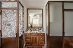 Custom bathroom in a Charleston home Custom bathroom in a Charleston home