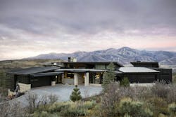 Exterior of luxury custom home in Park City Exterior of luxury custom home in Park City