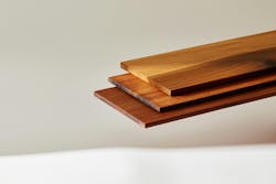 Image of Inventwood's superwood planks, said to be as strong as steel Image of Inventwood's superwood planks, said to be as strong as steel