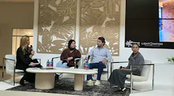 Group of lighting experts who are panelists as a Lightovation education session Group of lighting experts who are panelists as a Lightovation education session