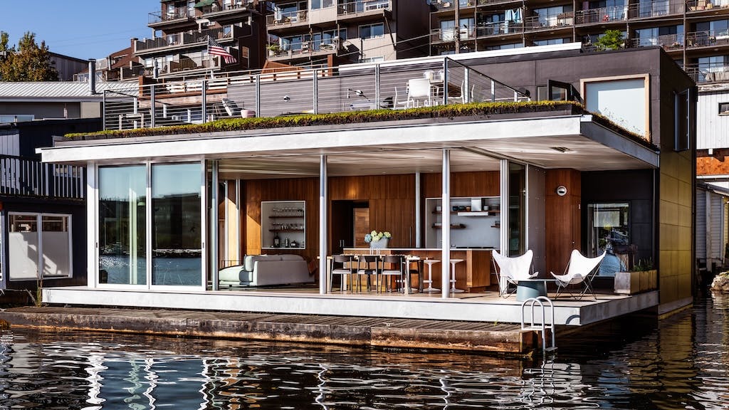 Seattle floating home