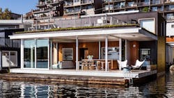 Seattle floating home Seattle floating home