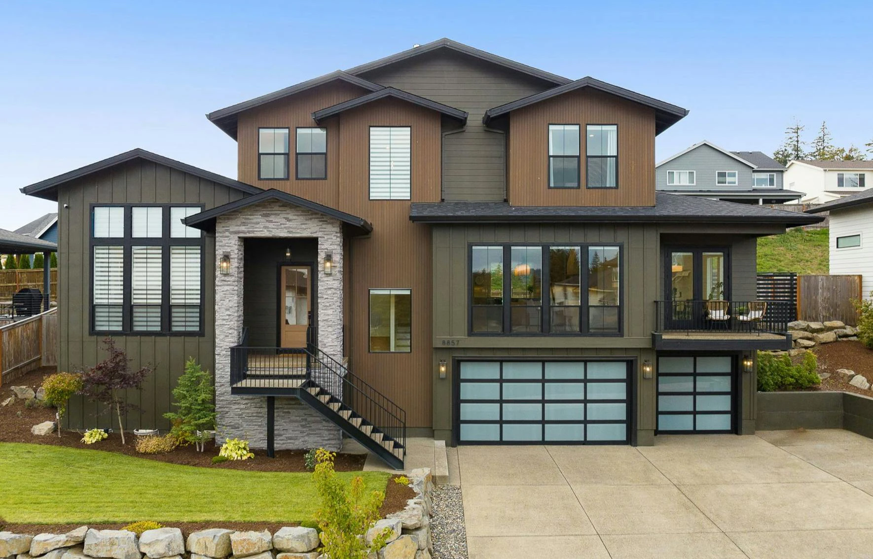 Exterior of a home by Kalen Development