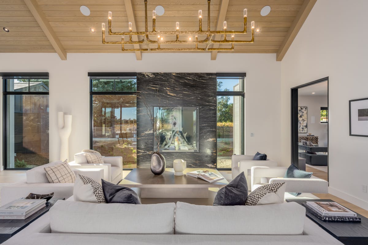 Interior of 601 Napa Road by Douglas Elliman