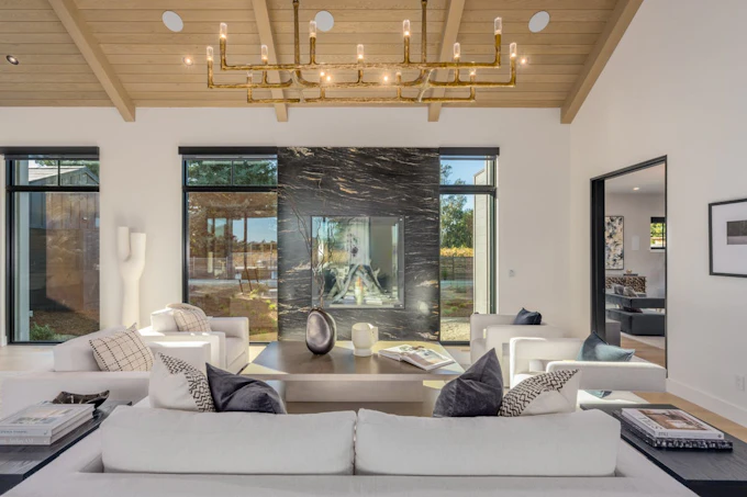 Interior of 601 Napa Road by Douglas Elliman