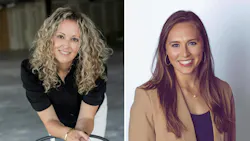 Headshots of Rebecca McAdoo, CEO of Garman Homes and Christina Friday Maxwell, vice president of operations at Woodland Homes. Headshots of Rebecca McAdoo, CEO of Garman Homes and Christina Friday Maxwell, vice president of operations at Woodland Homes.