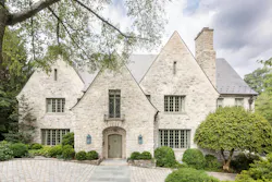 In one iteration of renovations done at the main house, the exterior granite was whitewashed to both modernize the space and to prevent moisture buildup. In one iteration of renovations done at the main house, the exterior granite was whitewashed to both modernize the space and to prevent moisture buildup.