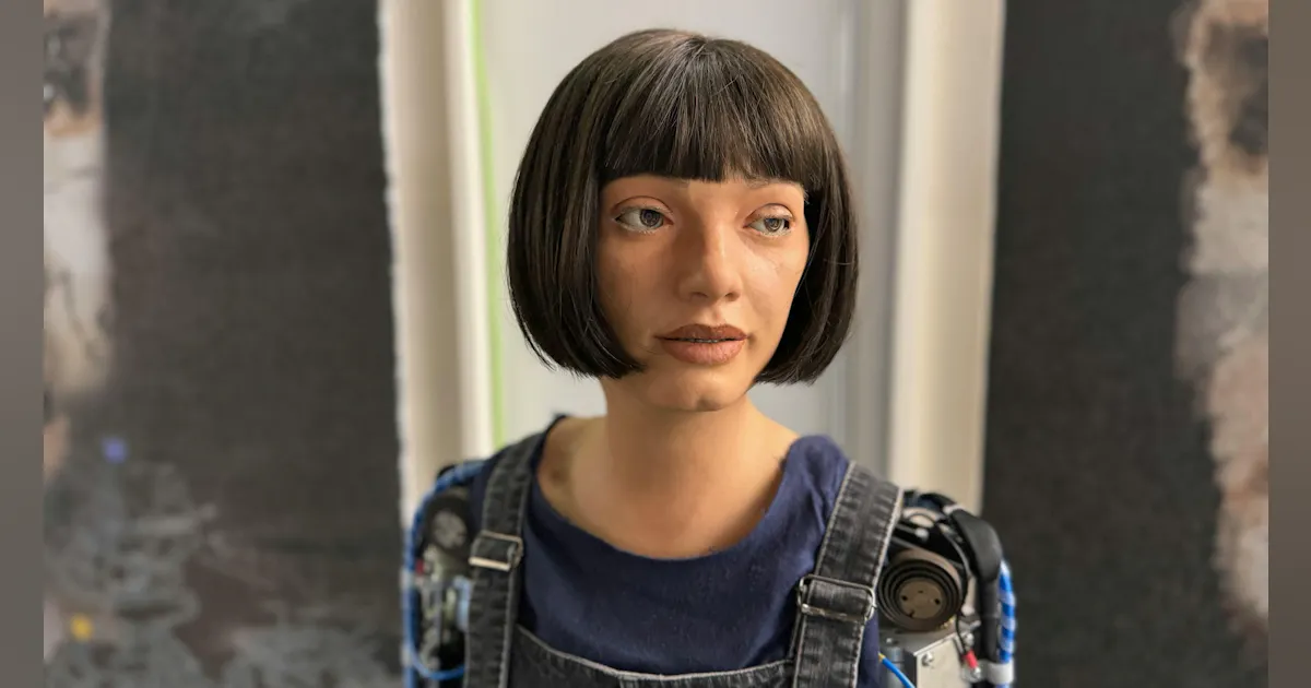 Custom Mobile Prototypes Ai-Da, the Ultra-Realistic Robot, Has Designed a Space Pod House Meant ...
