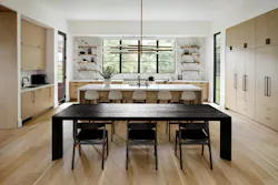 Kitchen and dining area