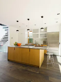 Renovations account for about one third of total commissions at Mark English Architects.