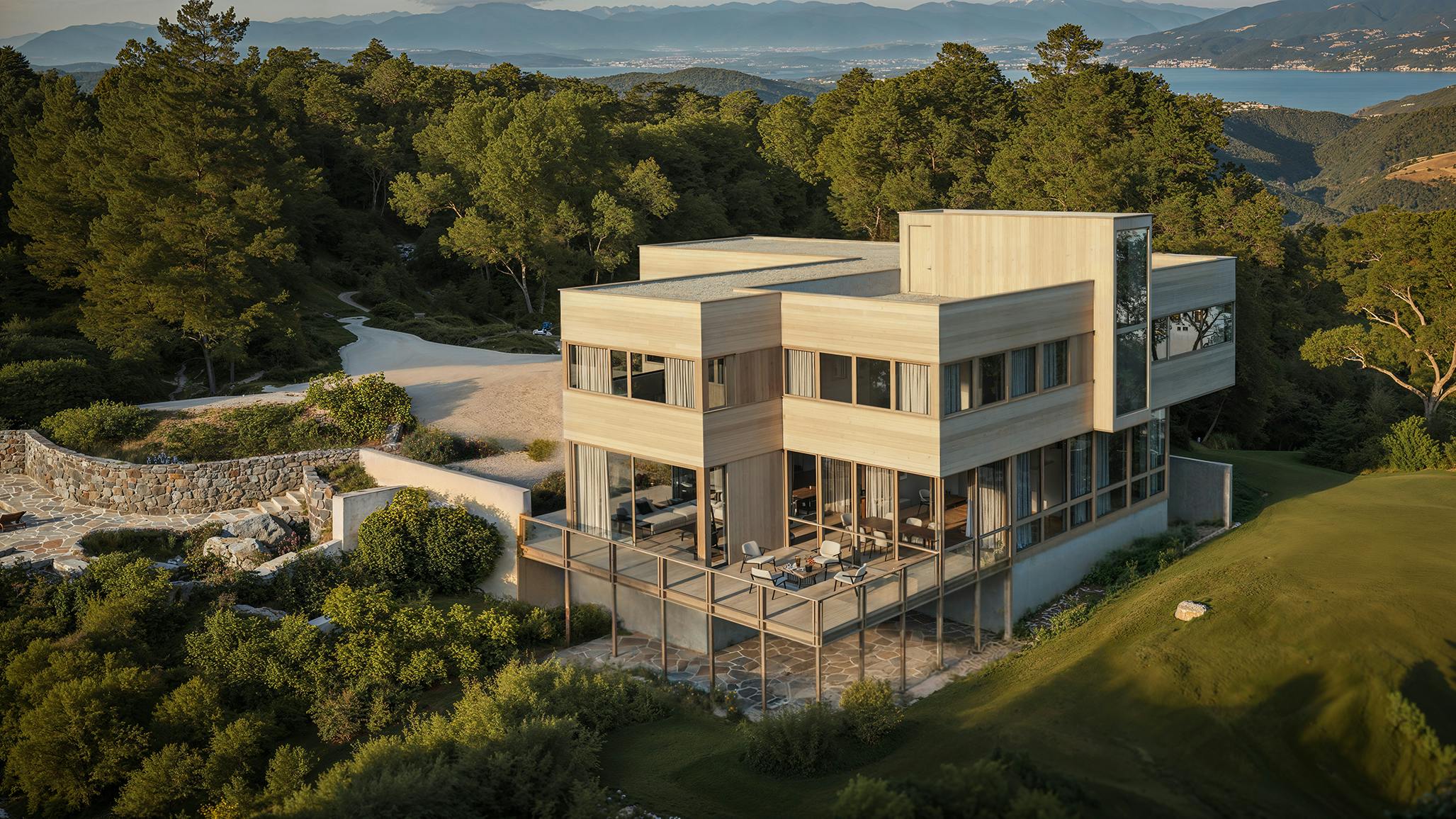 rendering of a spec home by Carbon Custom Builders