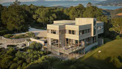 rendering of a spec home by Carbon Custom Builders