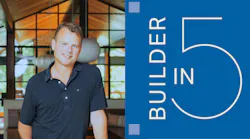 Builder in 5 graphic with a headshot of Jim Walker